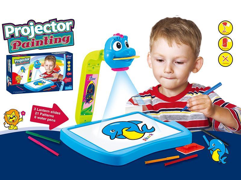 Projection drawing machine