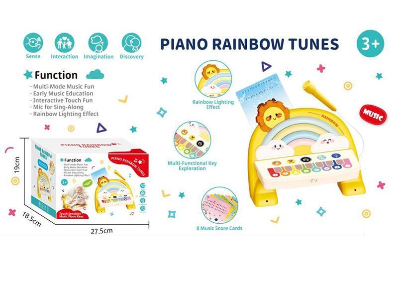 Rainbow Touch Piano(With Microphone)