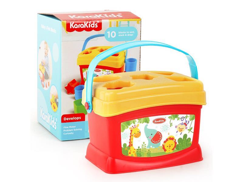 Intelligent Shape Building Blocks Four Square Barrel