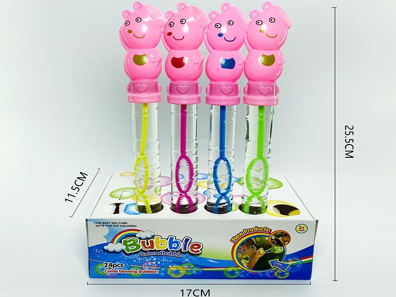 Little Pig Bubble Sticks 24pcs