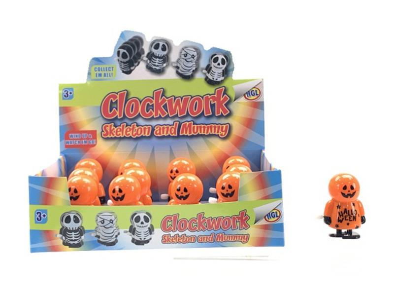 Halloween Wind Up Pumpkin