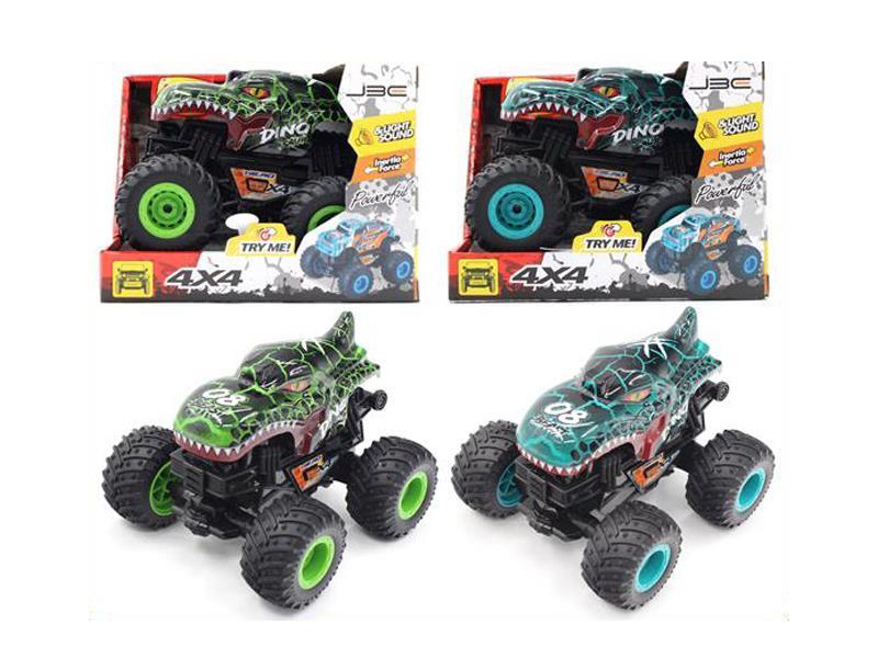 Friction Bigfoot Stunt Car With Lighting Music