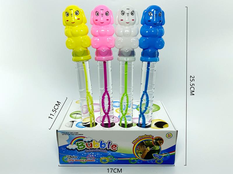 Elephant Bubble Sticks 24pcs