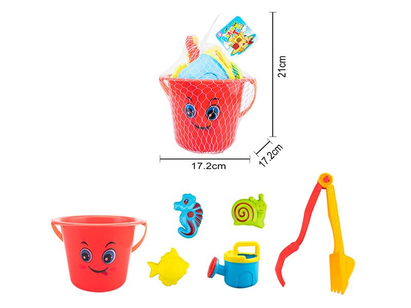 Beach Bucket Set 6pcs