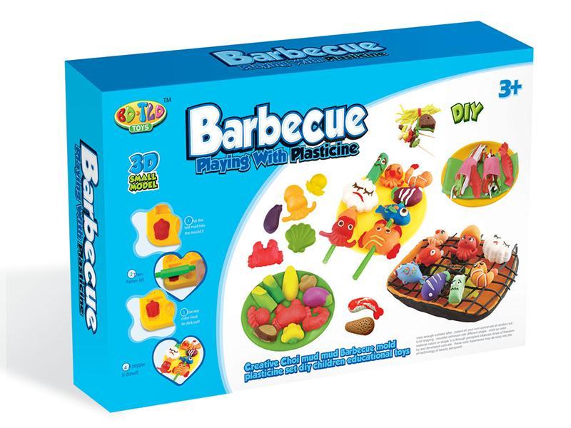 3D Play Dough  Barbecue Set