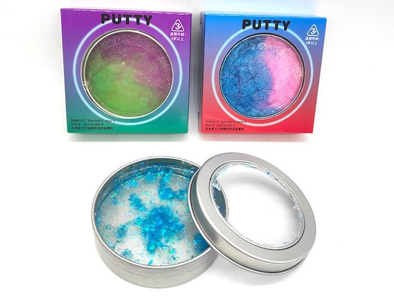 Putty, A Crystal Mud Slime With A Heart Of Peach