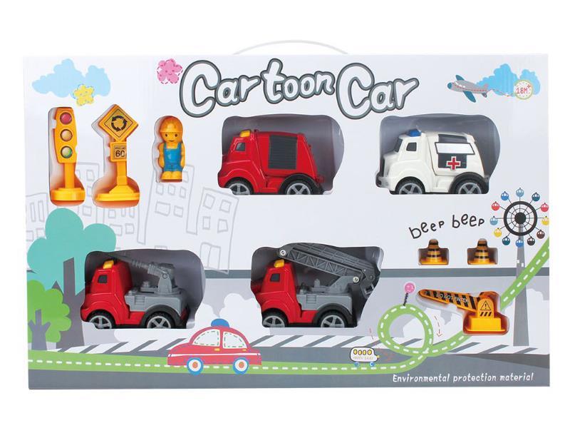 Friction Cartoon Set