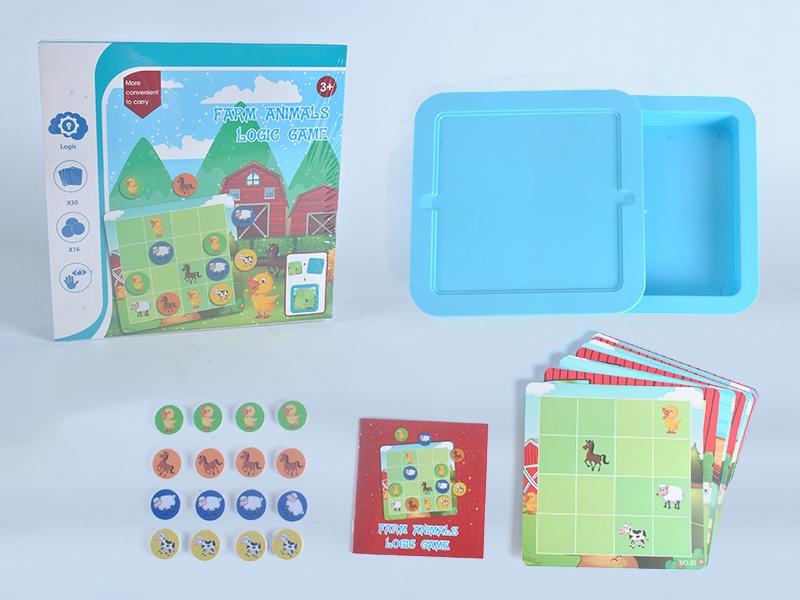 Farm Animal Logic Game