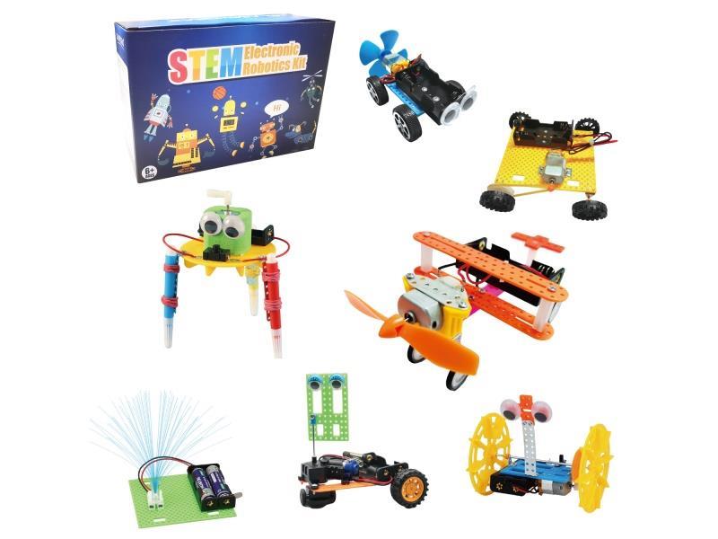 A 7-Piece Set Of Small Scientific Creations