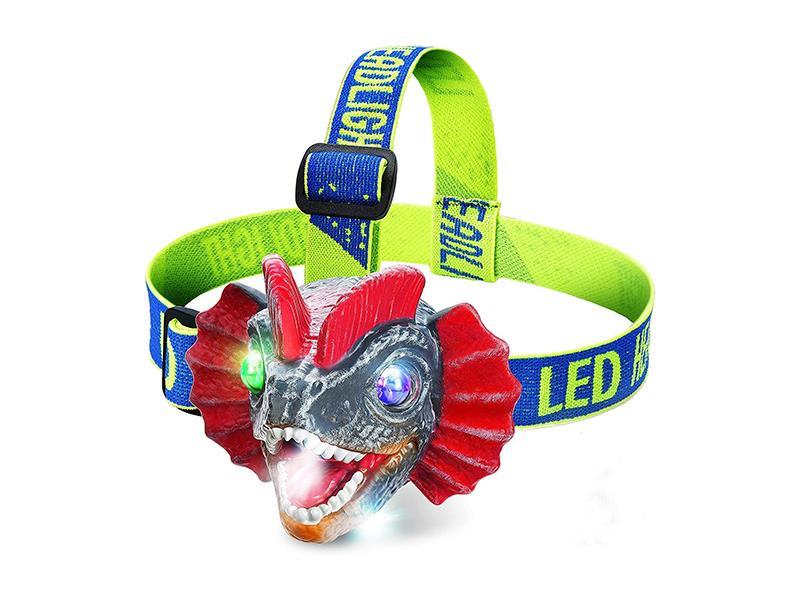Outdoor Camping Dinosaur Head-Light - Dilophosaurus