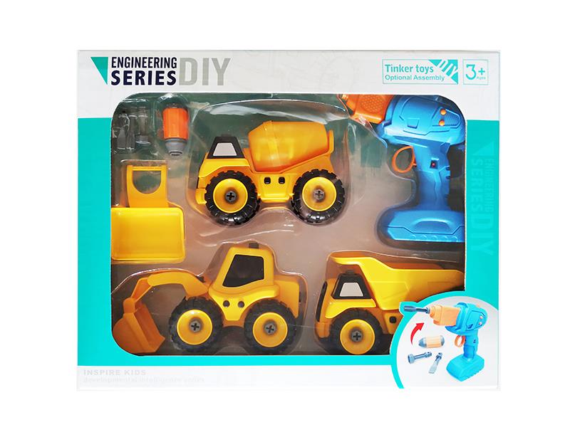 DIY Engineering Trucks With Electric Drill