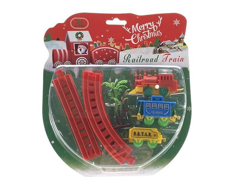 Wind Up Christmas Rail Car