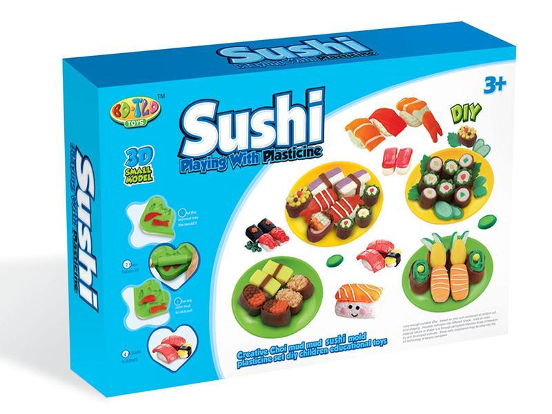 3D Play Dough Sushi Set