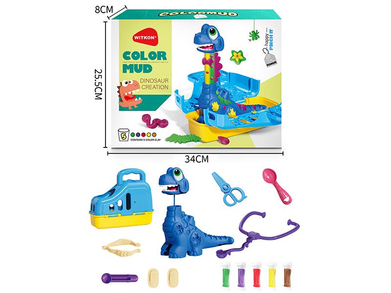 Color Clay Dinosaur Creation Toy