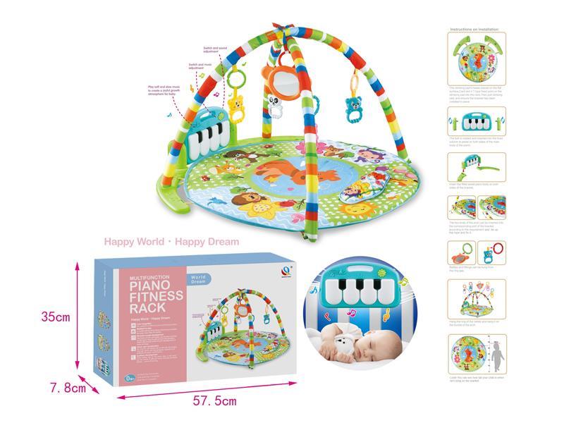 Steaw Pedal Piano With Light And Music