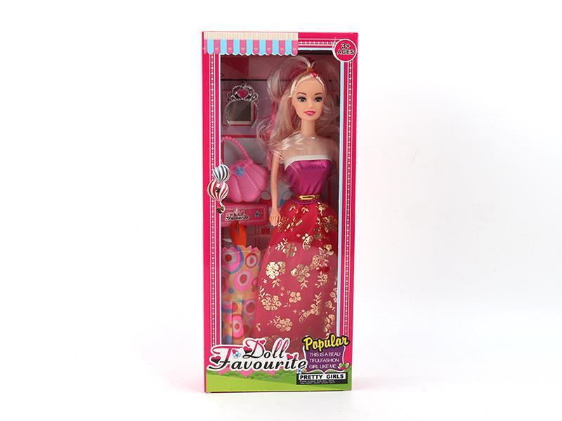 11.5 Inch Solid Articulated Doll Crown Bag