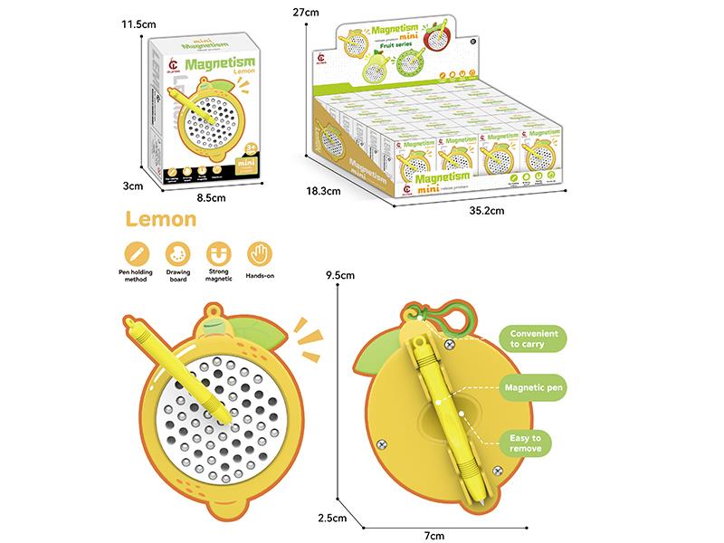 Lemon Magnetic Drawing Board 24pcs