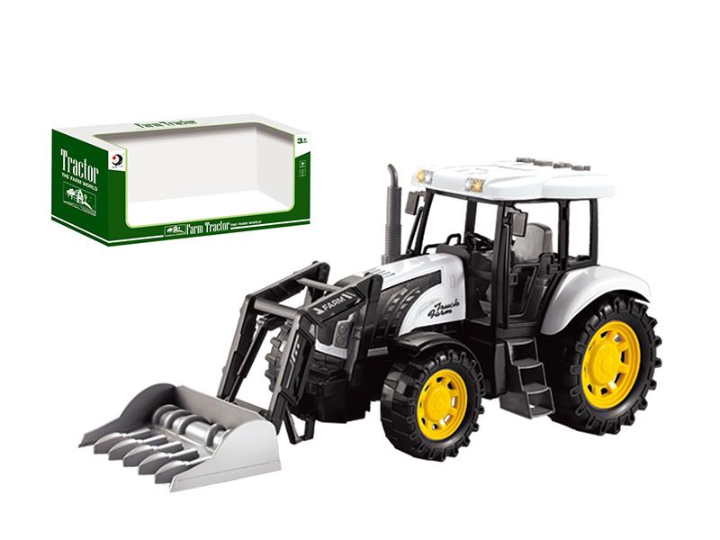 Friction Farm Tractor With Lights And Music