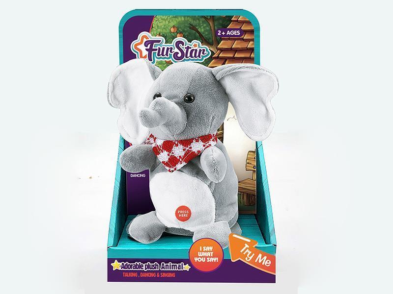 Talking ,Dancing & Singing Plush Elephant