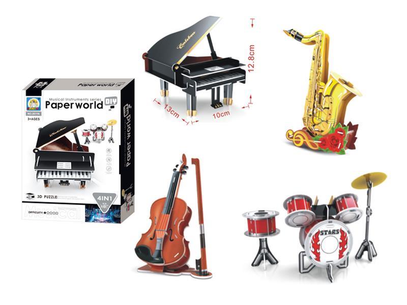 music instrument Building Block Toy（4assort ）