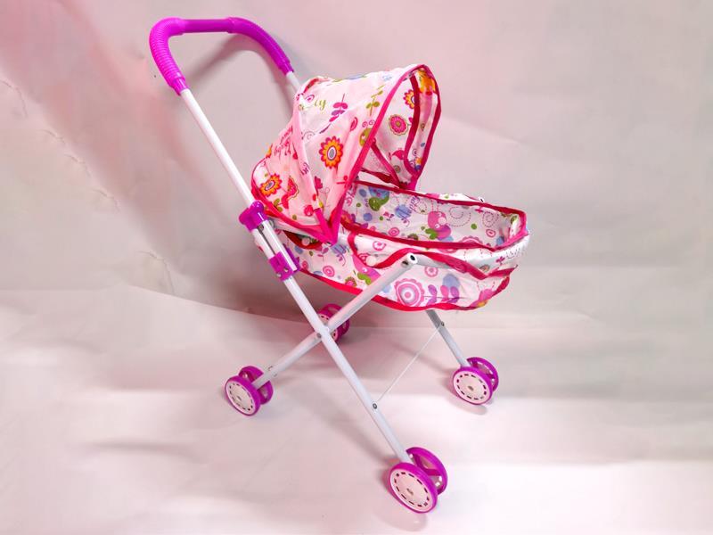 Light Purple White Tube Iron Toy Cart
