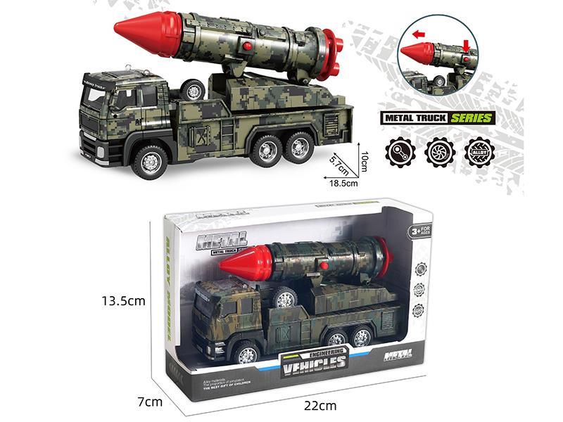 Friction Alloy Military Truck