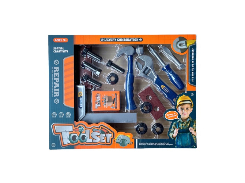 Cartoon Puzzle Tool Set, House Play Toys