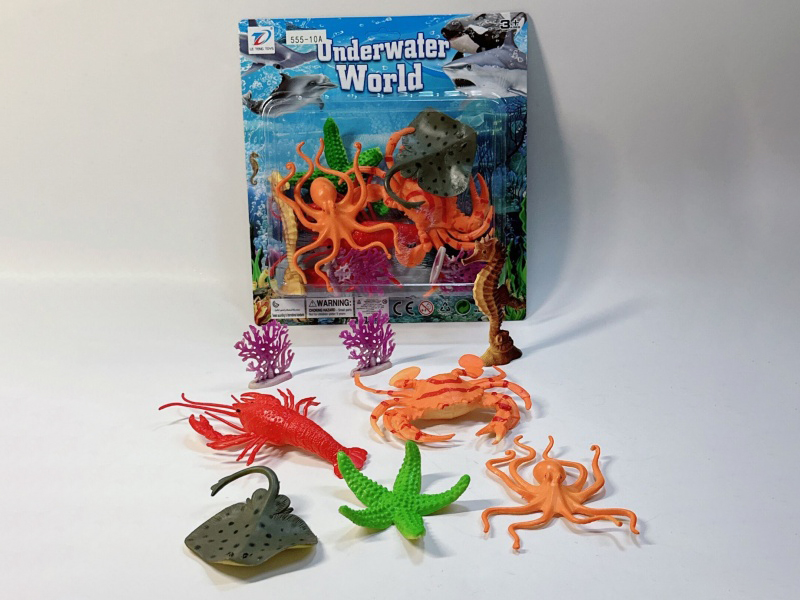 Pvc Simulates Ocean 8Pcs