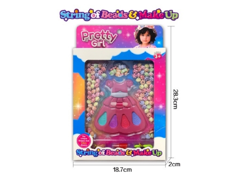 Dress Bead Makeup Acrylic Bead Set