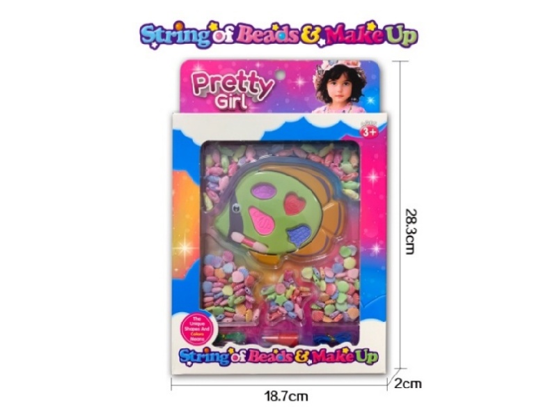 Butterfly Fish Makeup Acrylic Beads Set