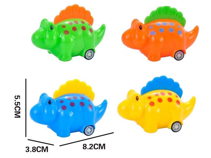 Pull Back Cartoon Dinosaur