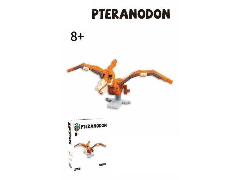 Toothless Pterosaur Building Blocks Dinosaur Series 138 PCS