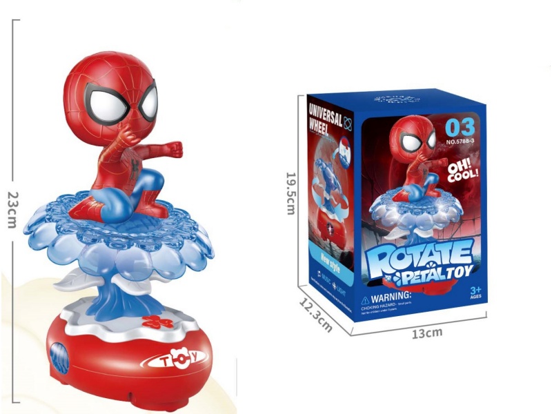 The Universal Flower Spider-Man Comes With Lights And Music