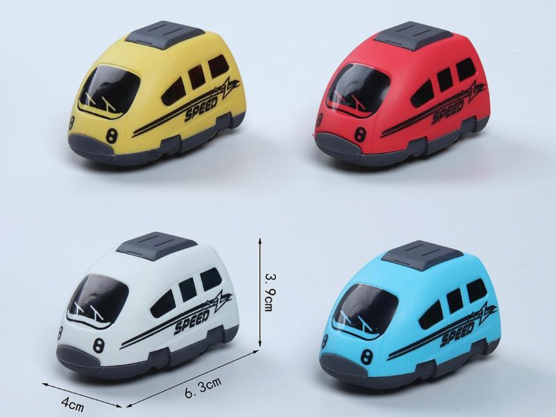 Pull Back High-Speed Train