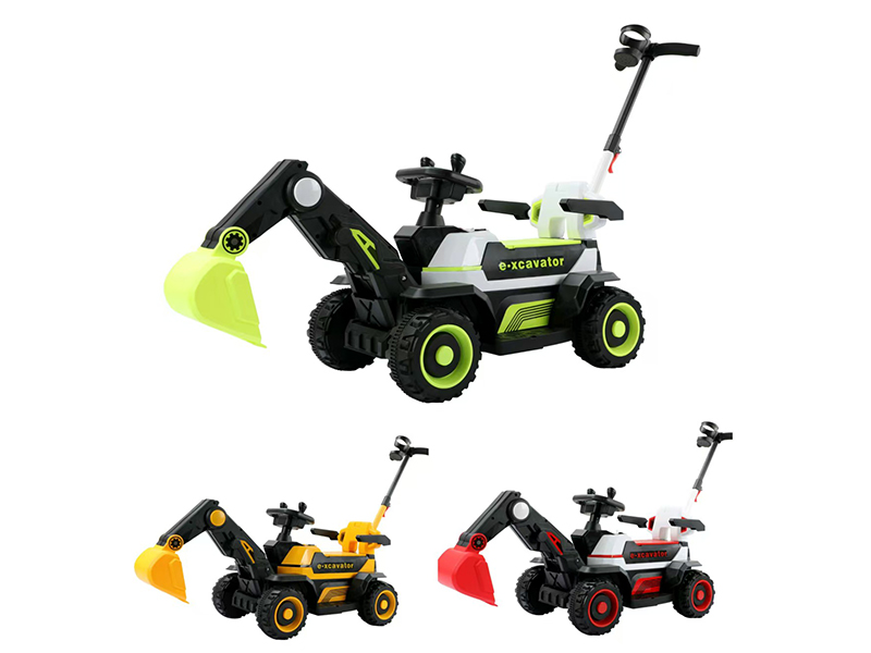 Large Excavator With Bluetooth And Push Handle