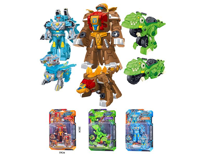 Transformation Dinsaur Mecha Warrior Toy