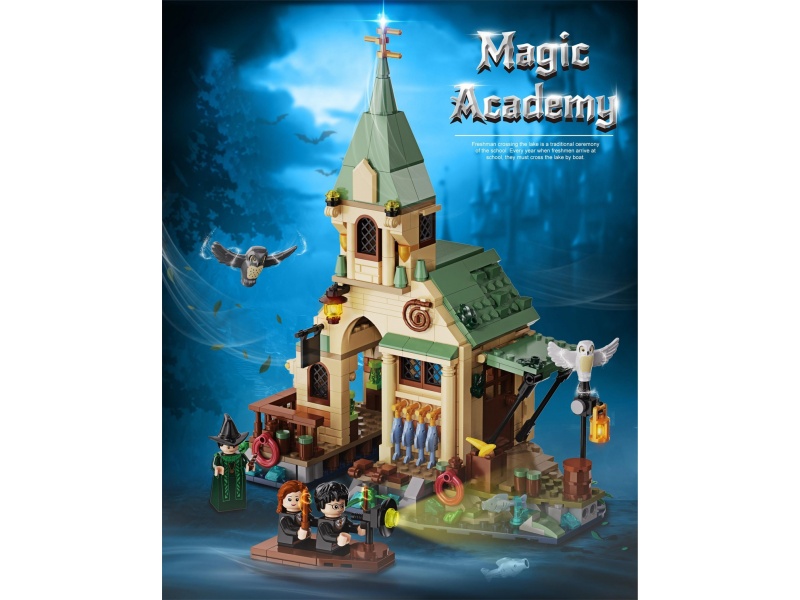 Magic Academy: Houseboat Building Blocks