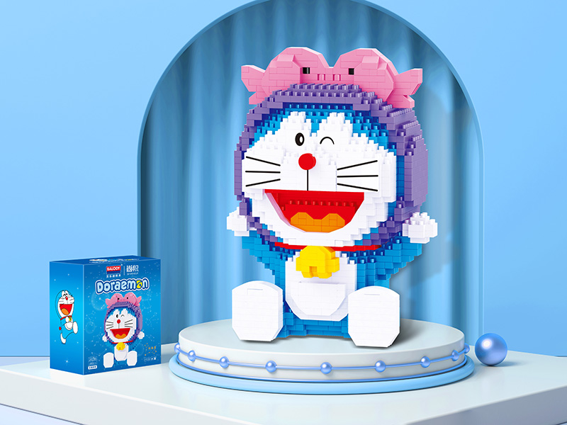 Doraemon Pisces Microparticle Building Blocks(1055pcs)