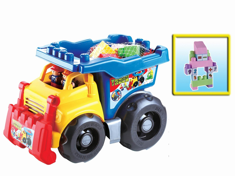 32pcs Building Blocks Engineering Trucks