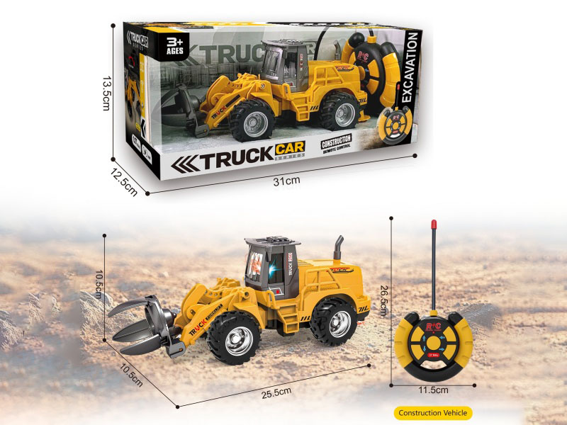 4CH Remote Control Farm Engineering Truck(Battery Version)