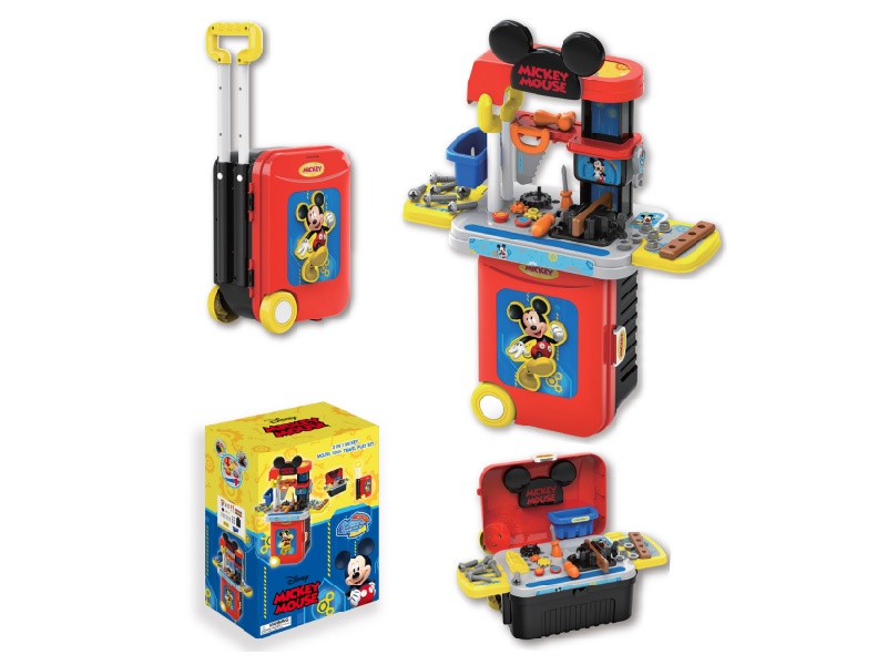 Mickey Series 3-In-1 Tool Toy Suitcase