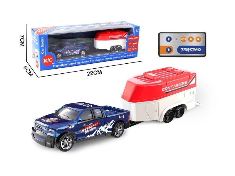 High-Precision Mini Remote Control Car With Trailer