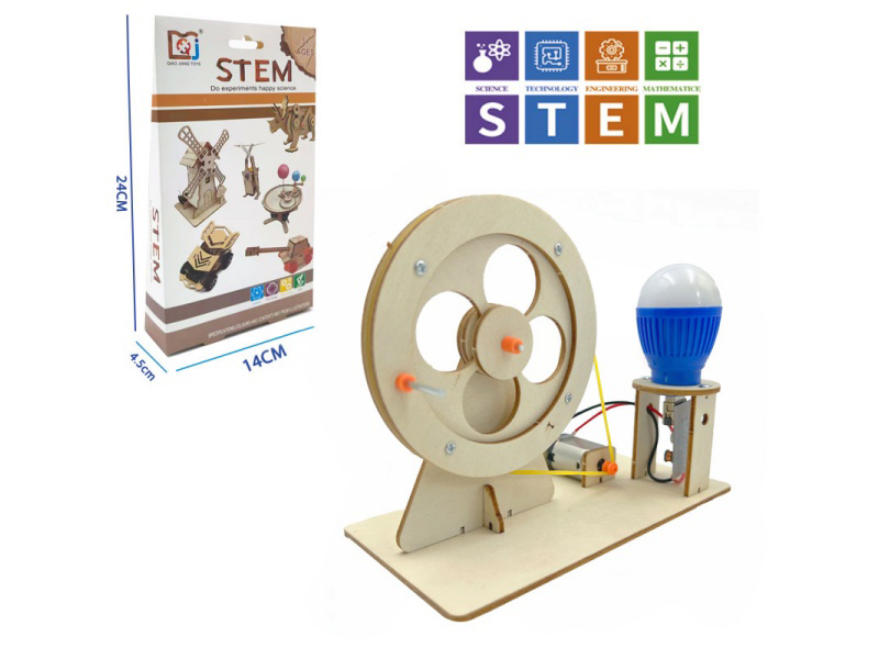 DIY Wooden Hand Generator