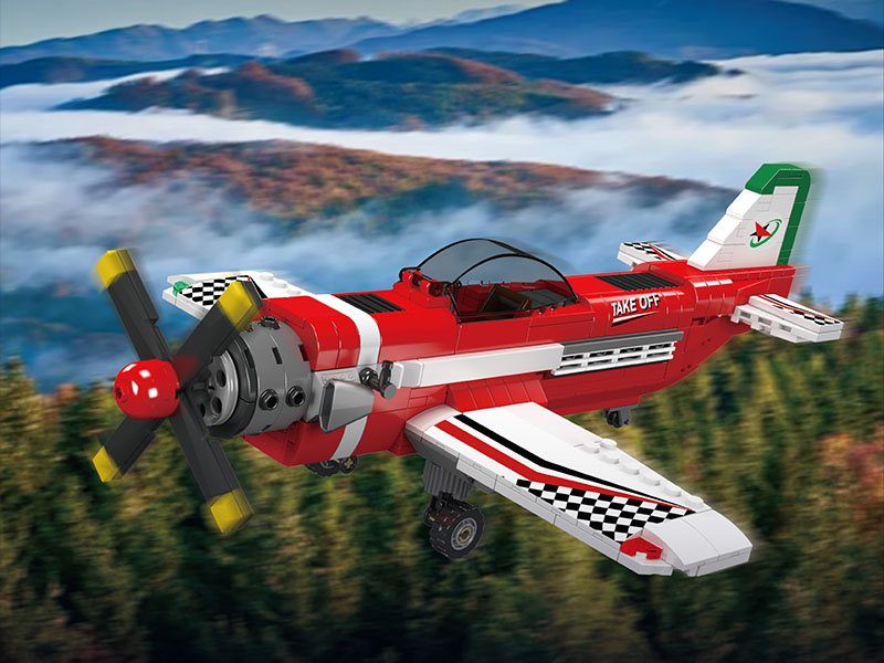 Racing Airplane Building Blocks 470PCS