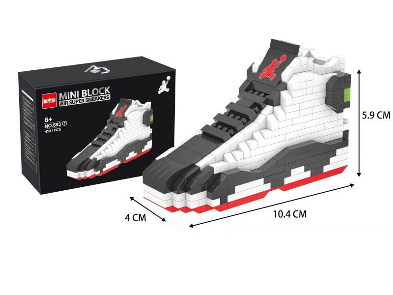 Mini Building Blocks Air Super Sneakers 459pcs