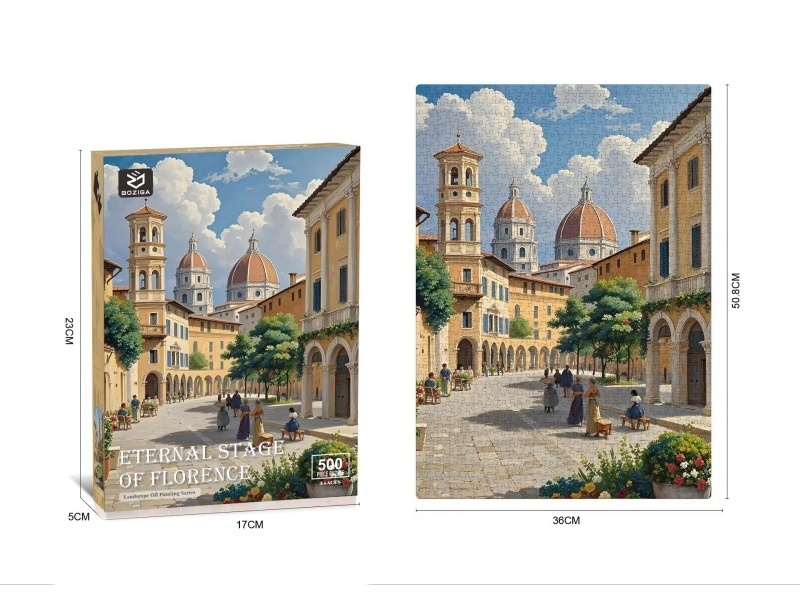 Oil Painting Puzzle (500 Pieces)