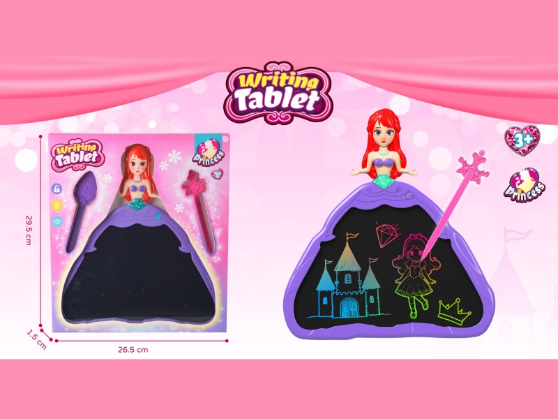 Princess Mermaid Writing Board