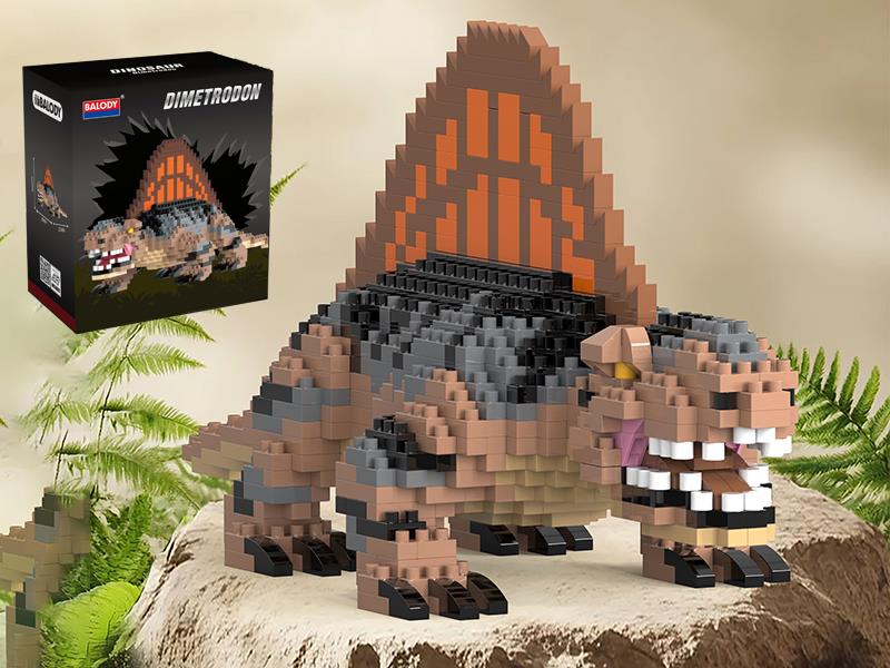 Dimetrodon Building Blocks 828PCS