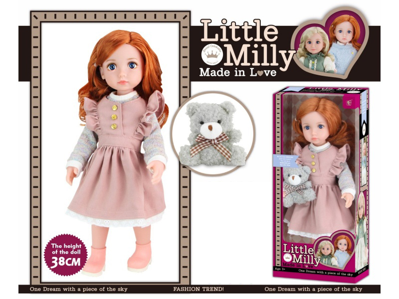 15-Inch All-Vinyl Fashionable Doll