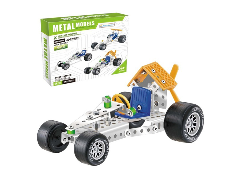 Metal Building Blocks - 92 Pieces For Four-Wheel Drive Vehicles